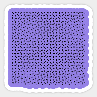 Scattered Dots Sticker